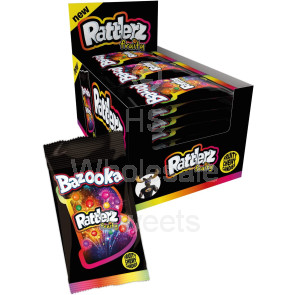 Bazooka Rattlerz Fruity Bags 24x40g