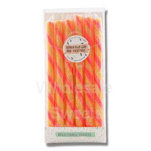 Rhubarb Gin & Custard Drink Stirrers Rock Sticks 6x18g