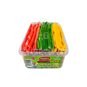 Sunshine Rhubarb and Custard Pencils 100 Count