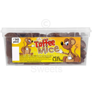 Rose Toffee Mice Tub x 145 Pieces