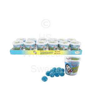 Maxons Stupidly Sours Blue Raspberry Tubs 12x75g