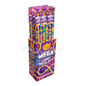 The Castle Candy Giant Wrapped Candy Necklaces 24x60g