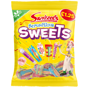 Swizzels Scrumptious Sweets £1.25 PMP 12x134g