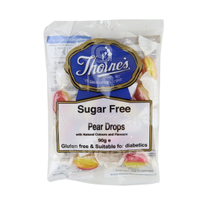 Thornes Sugar Free Pear Drops 12x90g