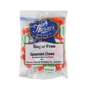 Thornes Sugar Free Spearmint Chew 12x80g