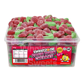 Sweetzone Sour Twin Cherries Tub 741g