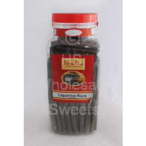 Stockleys Liquorice Rock Sticks Jar 3kg