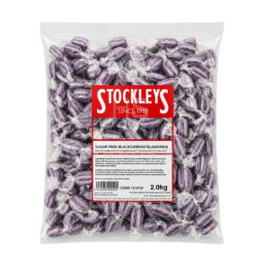Stockleys SUGAR FREE Blackcurrant & Liquorice 2kg