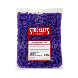 Stockleys Sugar Free Liquorice Toffee 2kg