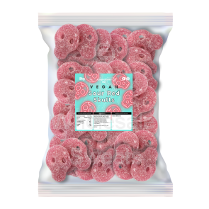 Candycrave Vegan Fizzy Red Skulls 2kg