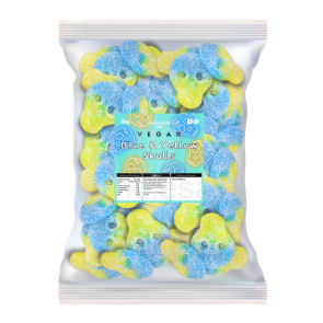 Candycrave Vegan Blue and Yellow Skulls 2kg