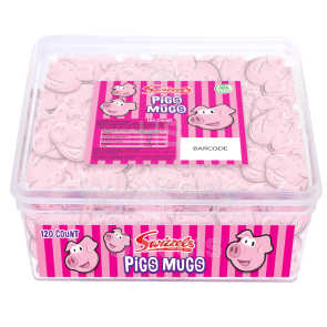 Swizzels Pigs Mugs Tub 120