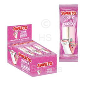 Sweeto Pink & White Mallows 24x23g