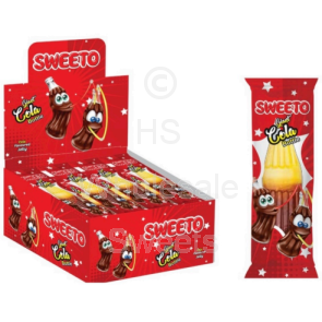 Sweeto Giant Cola Bottles 24 Count