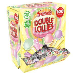 Swizzels Double Lollies 100 COUNT