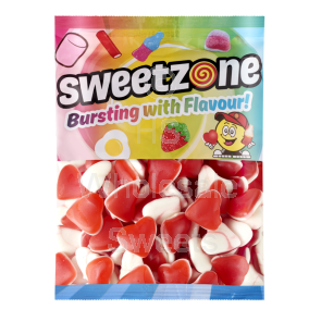 Sweetzone Strawberry and Cream Hearts 1kg