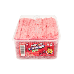 Sweetzone Fizzy Strawberry Belts 100 Count