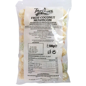 Taverners Fruit Coconut Mushrooms 500G