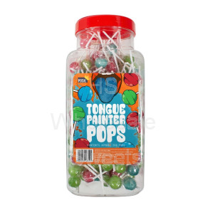 Posh Tongue Painter Pops Jar 200 Count