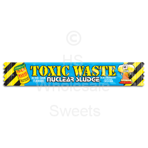 Toxic Waste Blue Raspberry Chew Bar 50x20g