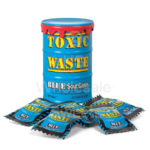 Toxic Waste Blue Drum 12 Count