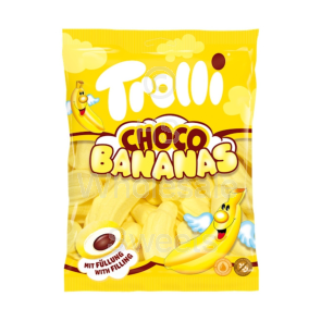Trolli Mallow Choco Bananas 8x150g