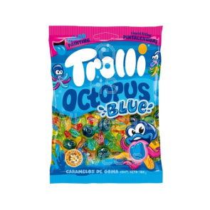Trolli Octupus Blue Bags 12x100g