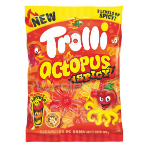 Trolli Spicy Octopus Bags 12x100g