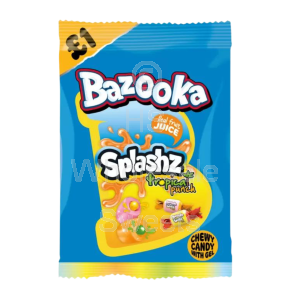 Bazooka Splashz Tropical 12x120g PMP