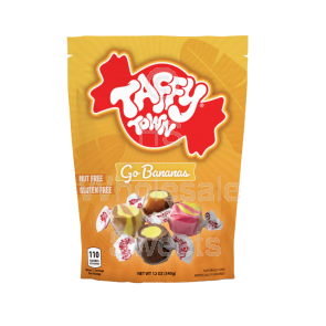 Taffy Town Go Bananas Pouch 8x340g