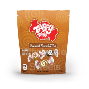 Taffy Town Caramel Swirls Taffy Pouch 8x340g