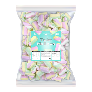 Candycrave Twist Mix Mallows 1kg