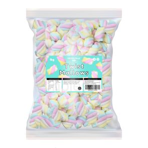 Candycrave Twist Mallows 1kg