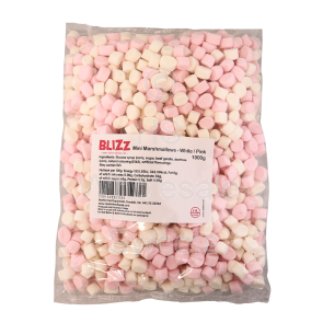 Blizz Pink & White Mallows 1kg