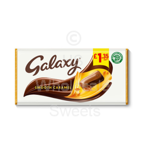 Galaxy Caramel Chocolate £1.35 PMP 24x135g