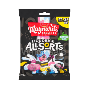 Maynards Liquorice Allsorts 10x130g £1.35 PMP