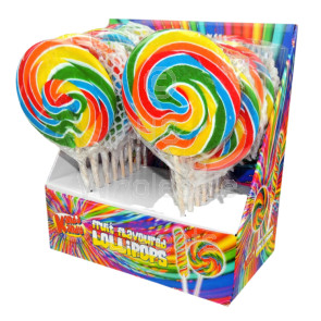 Kandy Kandy Swirly Round Lollies 16 x 125g