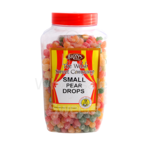 Brays Small Pear Drops Jar 3KG