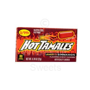 Hot Tamales Candy Box 24x22g