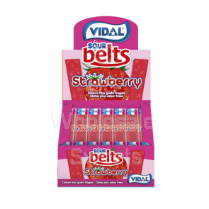 Vidal Wrapped Strawberry Belts 150 Count