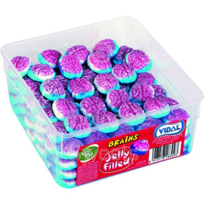 Vidal Jelly Brains Tub 120 Pieces