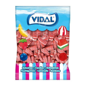 Vidal Sour Strawberry Bricks 1.5KG