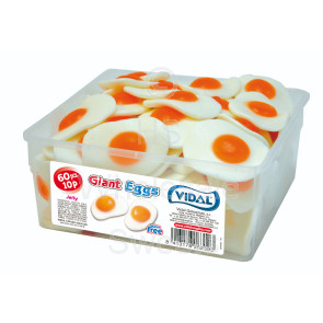 Vidal Giant Fried Eggs 60x10p