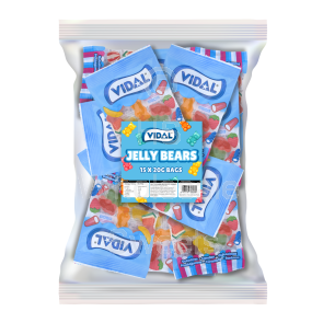 Vidal Jelly Bears 15 X 20g Bag