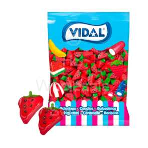 Vidal Liquorice Strawberries 1.5kg