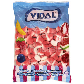 Vidal Strawberry Sugared Kisses 1.5kg