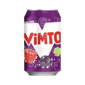 Vimto Original Fizzy Drink Cans 24x330ml