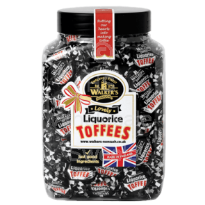 Walkers Nonsuch Liquorice Toffee Jar 1.25kg