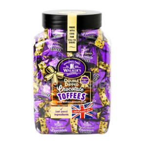 Walker Double Dip Choc Toffee Jar 850g