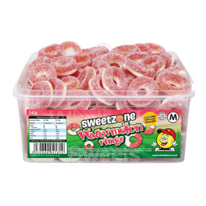 Sweetzone Watermelon Rings Tub 741g